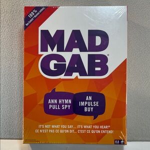 Mad Gab 2017 Game NEW! Sealed! What am I saying?!